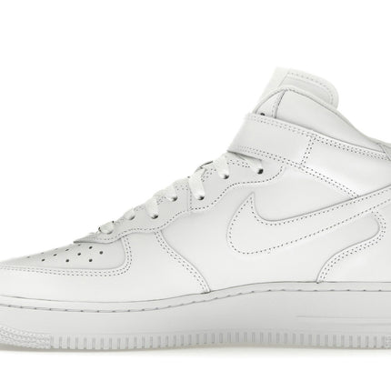 Nike Air Force 1 Mid Supreme White FZ8784-100, profil intérieur