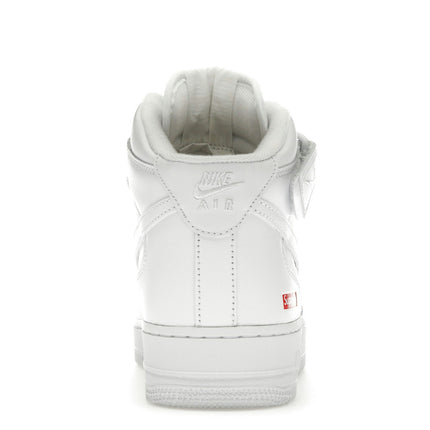 Nike Air Force 1 Mid Supreme White FZ8784-100, arrière