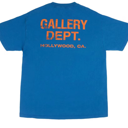 Gallery Dept. Vintage Souvenir T-Shirt Blue GD-VST-1052-BLUE, vue principale