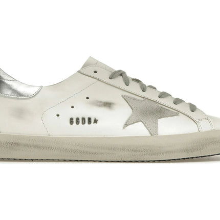 Golden Goose Super-Star White Silver GMF00102.F000317.10273, vue principale
