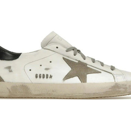 Golden Goose Super-Star White Black GMF00102.F000318.10220, vue principale