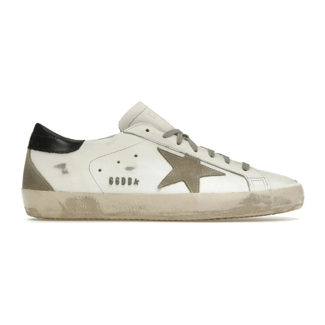 Golden Goose Super-Star White Black GMF00102.F000318.10220, vue principale