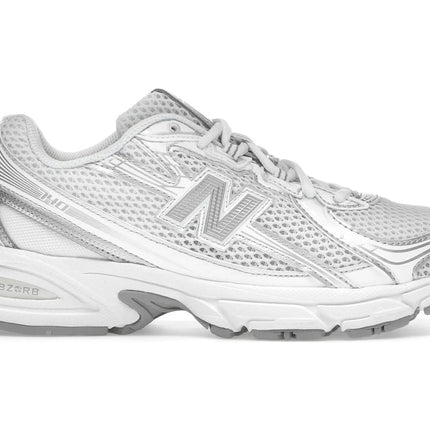 New Balance 740 White Silver Metallic (GS) GR740WM, vue principale
