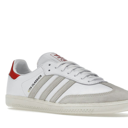 Adidas Samba OG Kith Classics White Red GY2544, trois-quarts avant extérieur