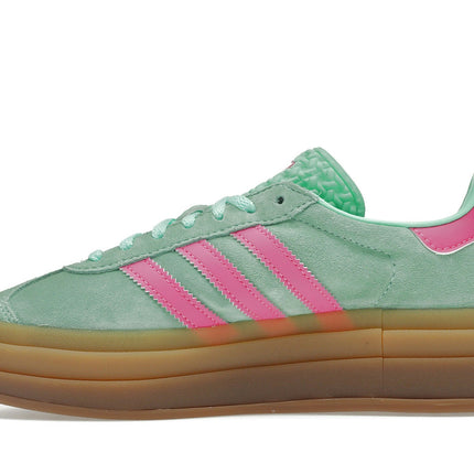 Adidas Gazelle Bold Pulse Mint Screaming Pink H06125, profil intérieur