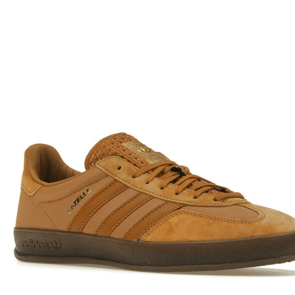 Adidas Gazelle Indoor Mesa H06269, trois-quarts avant extérieur
