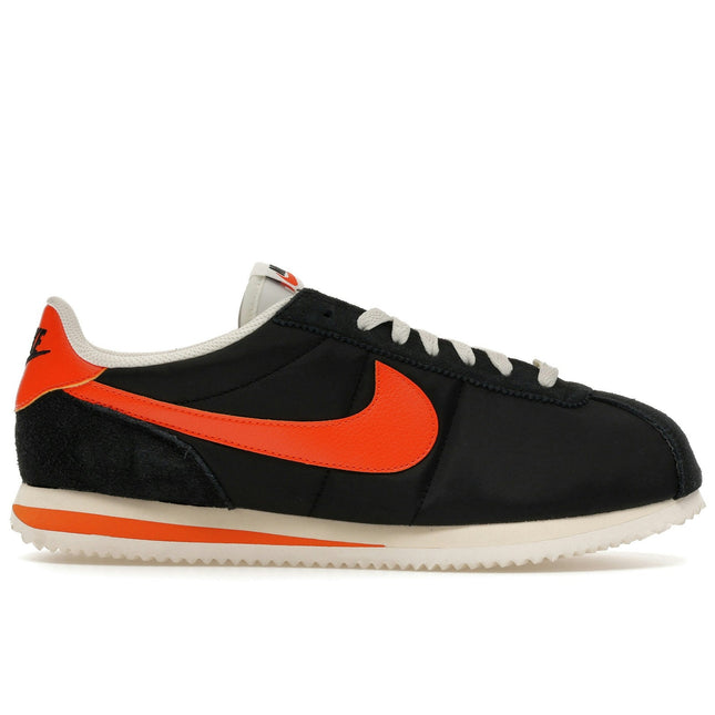 Nike Cortez TXT Black Sail Safety Orange HF0263-003, vue principale
