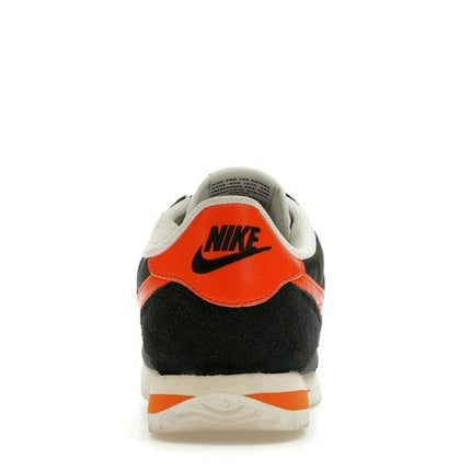Nike Cortez TXT Black Sail Safety Orange HF0263-003, arrière