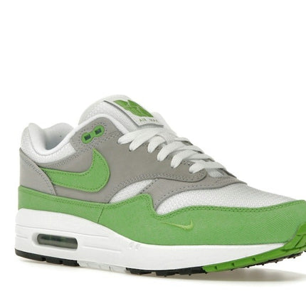 Nike Air Max 1 Patta 20th Anniversary Chlorophyll HF1012-300, trois-quarts avant extérieur