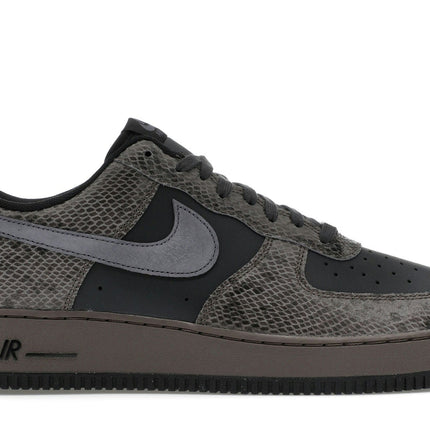 Nike Air Force 1 Low Off Noir Snakeskin HF2898-001, vue principale