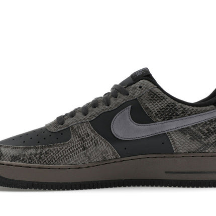 Nike Air Force 1 Low Off Noir Snakeskin HF2898-001, profil intérieur