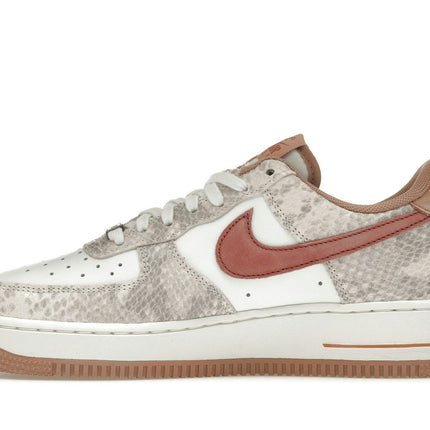 Nike Air Force 1 Low Canyon Rust Snakeskin HF2898-100, profil intérieur