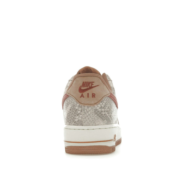 Nike Air Force 1 Low Canyon Rust Snakeskin HF2898-100, arrière