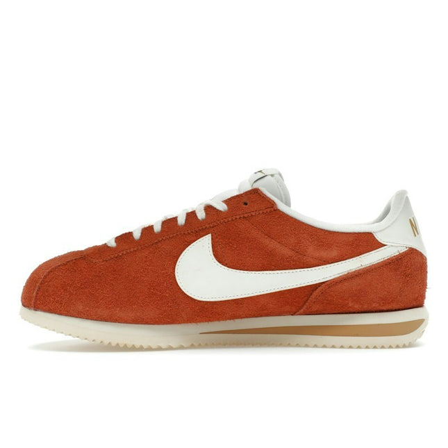 Nike Cortez SE Suede Dark Russet Flax Muslin Sail HF3142-200, profil intérieur