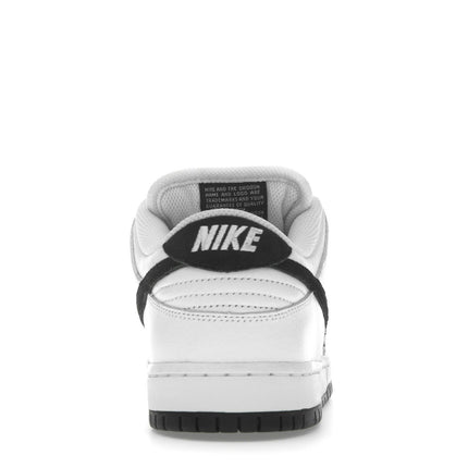Nike SB Dunk Low White Black HF3704-100, arrière