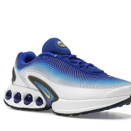 Nike Air Max Dn Racer Blue Vibrant Yellow HF5531-400, trois-quarts avant extérieur