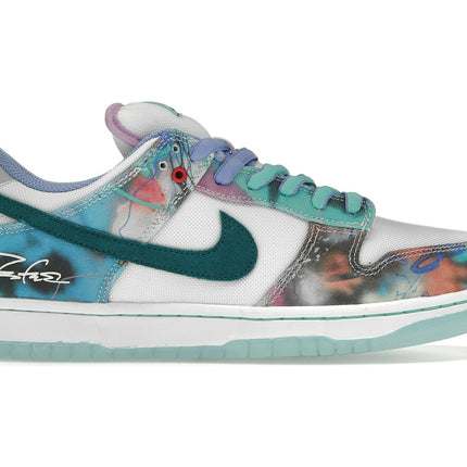 Nike SB Dunk Low Futura Laboratories Bleached Aqua HF6061-400, vue principale
