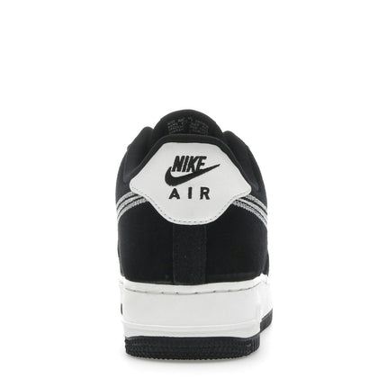 Nike Air Force 1 Low '07 LV8 Black Sail Embroidered Swoosh HJ4465-001, arrière