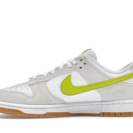 Nike Dunk Low White Bright Cactus HJ7335-133, profil intérieur