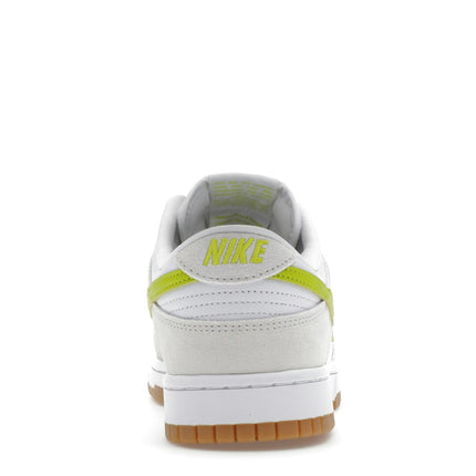 Nike Dunk Low White Bright Cactus HJ7335-133, arrière