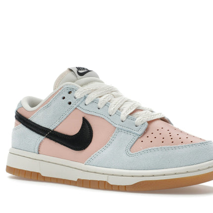 Nike Dunk Low Glacier Blue Arctic Orange HJ7341-474, trois-quarts avant extérieur