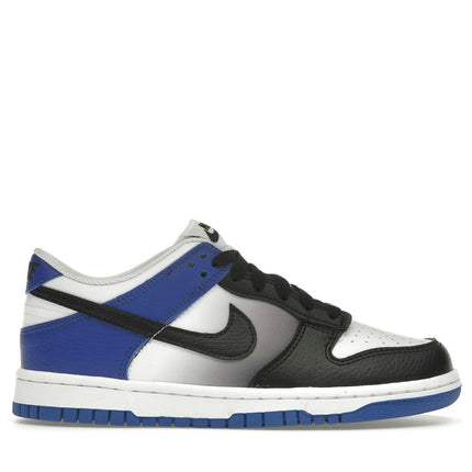 Nike Dunk Low White Black Royal HJ9209-400, vue principale