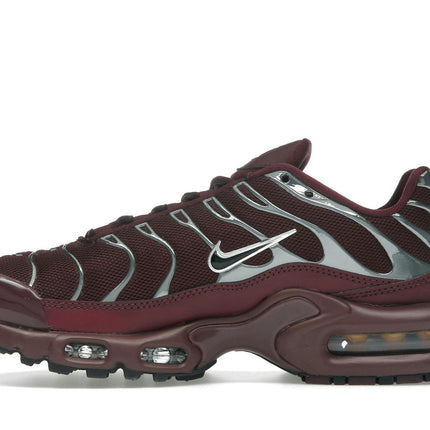 Nike Air Max Plus SE Night Maroon Metallic Silver HJ9743-600, profil intérieur