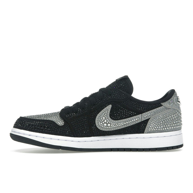 Air Jordan 1 Retro Low OG Swarovski Stealth HM9208-001, profil intérieur