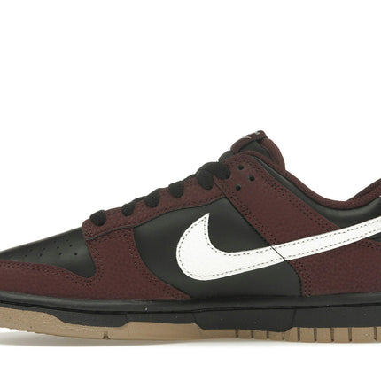Nike Dunk Low Next Nature Burgundy Crush Black HM9658-600, profil intérieur