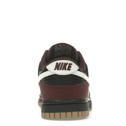 Nike Dunk Low Next Nature Burgundy Crush Black HM9658-600, arrière