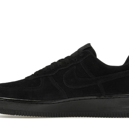 Nike Air Force 1 Low '07 Triple Black Suede HM9659-001, profil intérieur