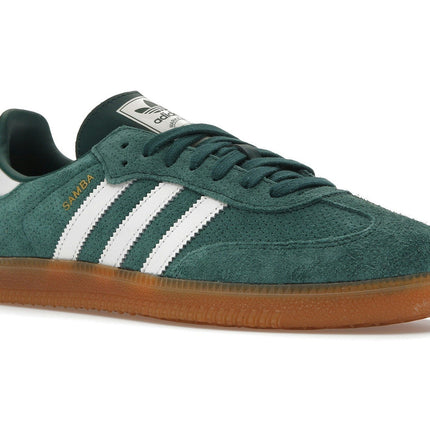 Adidas Samba OG Collegiate Green Gum HP7902, trois-quarts avant extérieur
