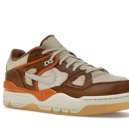 Nike Air Force 3 Low SP Nigo Light British Tan HQ0260-200, trois-quarts avant extérieur