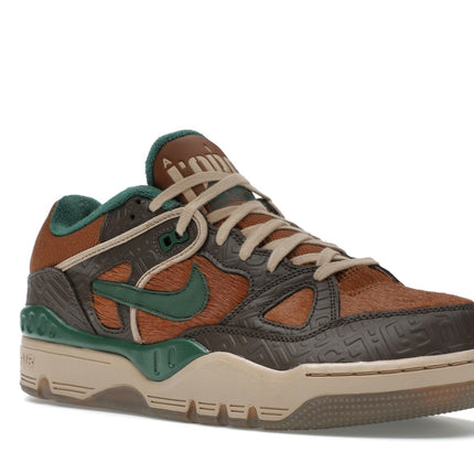 Nike Air Force 3 Low SP Nigo Baroque Brown HQ0260-201, trois-quarts avant extérieur