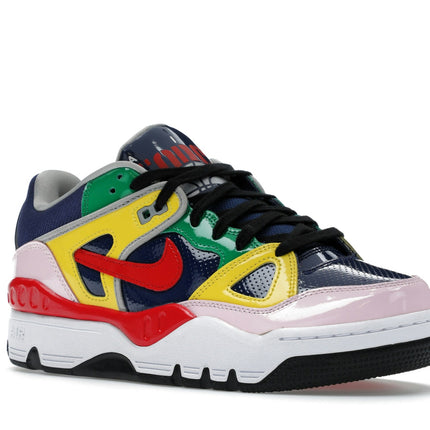 Nike Air Force 3 Low SP Nigo Blue Void HQ1458-400, trois-quarts avant extérieur