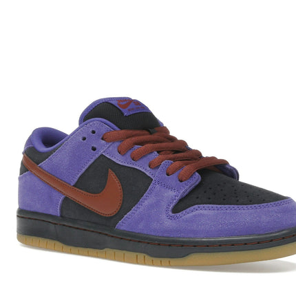 Nike SB Dunk Low Persian Violet HQ1625-500, trois-quarts avant extérieur