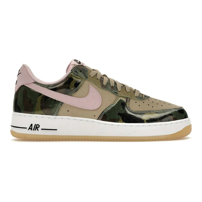 Nike Air Force 1 Low '07 LV8 Patent Camo Pink HQ1967-200, vue principale