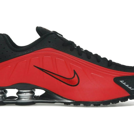 Nike Shox R4 University Red Black Metallic Silver HQ1988-600, vue principale