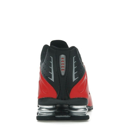 Nike Shox R4 University Red Black Metallic Silver HQ1988-600, arrière