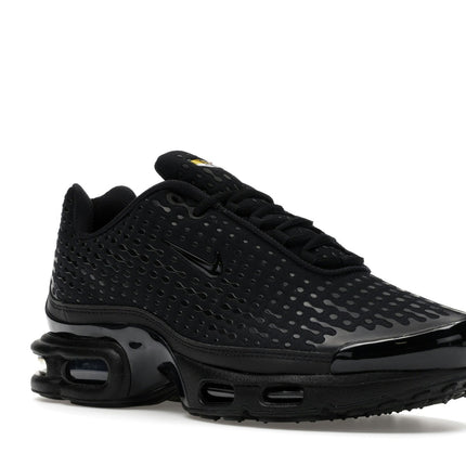 Nike Air Max Plus 7 Black HQ2197-001, trois-quarts avant extérieur