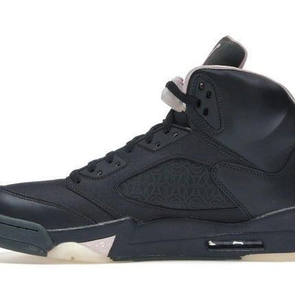 Air Jordan 5 Retro PSG Paris Saint-Germain Off Noir HQ3004-001, profil intérieur