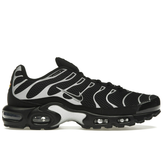 Nike Air Max Plus Premium Black Reflective Silver HQ3029-001, vue principale