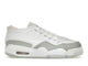 Air Jordan 4 RM White Metallic Silver HQ3441-111, vue principale