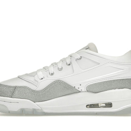 Air Jordan 4 RM White Metallic Silver HQ3441-111, profil intérieur