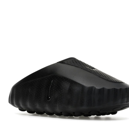 Nike Mind 001 Slide Triple Black HQ4307-005, trois-quarts avant extérieur