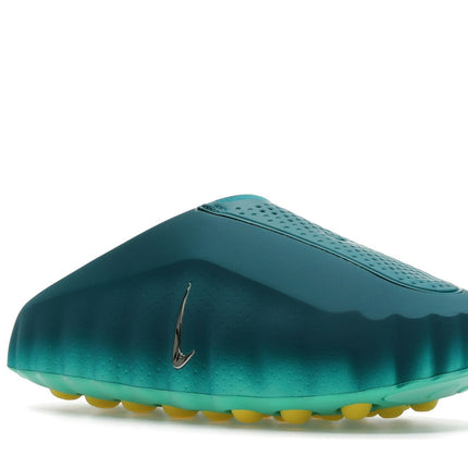 Nike Mind 001 Slide Geode Teal Light Menta HQ4307-301, trois-quarts avant extérieur