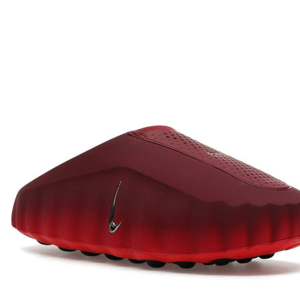 Nike Mind 001 Slide Team Red University Red HQ4307-601, trois-quarts avant extérieur
