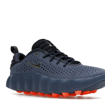 Nike Mind 002 Thunder Blue Chrome HQ4308-400, trois-quarts avant extérieur