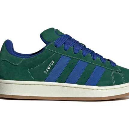 Adidas Campus 00s Dark Green Semi Lucid Blue HQ4571, vue principale
