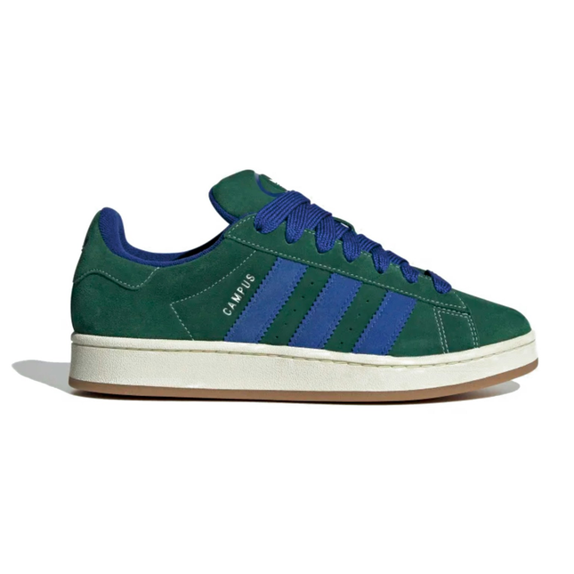 Adidas Campus 00s Dark Green Semi Lucid Blue HQ4571, vue principale